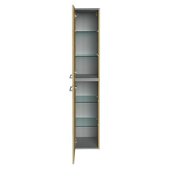 Fackelmann B.style Hochschrank (B x T x H: 30 x 31,8 x 162 cm, Anschlag: Links, Sandeiche) | BAUHAUS