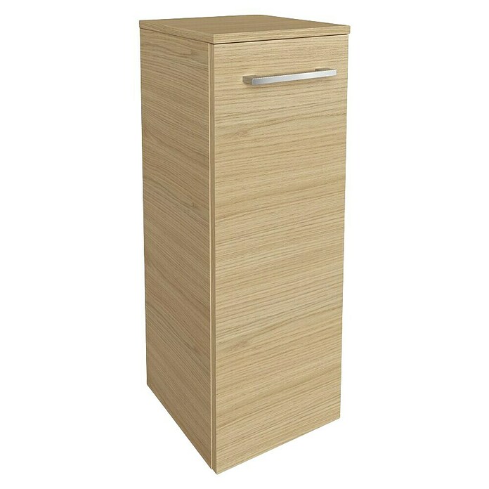 Fackelmann B.style Midischrank (1-türig, B x T x H: 30,2 x 32 x 82,6 cm, Anschlag: Links, Sandeiche) | BAUHAUS
