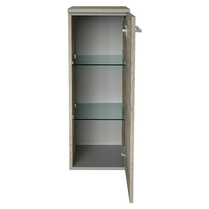 Fackelmann B.style Midischrank (1-türig, B x T x H: 30,2 x 32 x 82,6 cm, Anschlag: Rechts, Nature Oak Holzoptik) | BAUHAUS