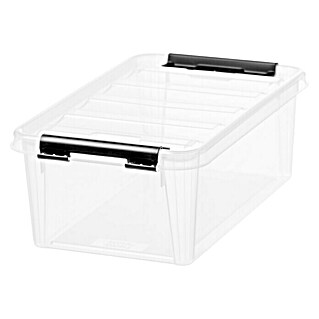 SmartStore Aufbewahrungsbox Classic (L x B x H: 30 x 19 x 11 cm, Kunststoff, Transparent)