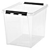 SmartStore Aufbewahrungsbox (L x B x H: 40 x 30 x 32 cm, Kunststoff, Transparent)