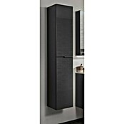 Fackelmann Luna Hochschrank (B x T x H: 30 x 31,8 x 162 cm, Anthrazit Hochglanz) | BAUHAUS
