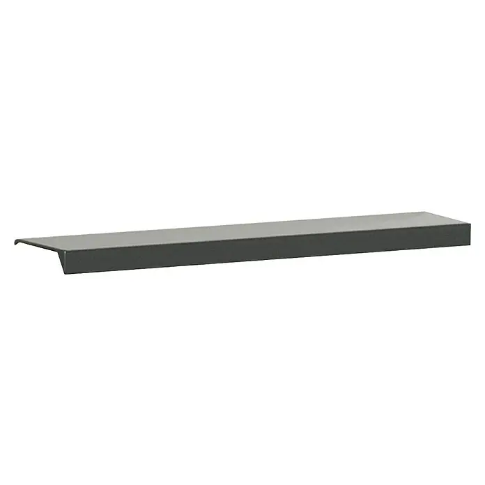Fackelmann Luna Bad-Hochschrank - B x T x H: 30 x 16,8 x 162 cm, Anthrazit Hochglanz - Metallische Abdeckung mit geraden Linien und einer neutralen Farbgebung. Sie ist vielseitig und für verschiedene Anwendungen einsetzbar.