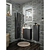 Fackelmann Luna Midischrank (B x T x H: 30,2 x 17 x 82,6 cm, Anthrazit Hochglanz) | BAUHAUS