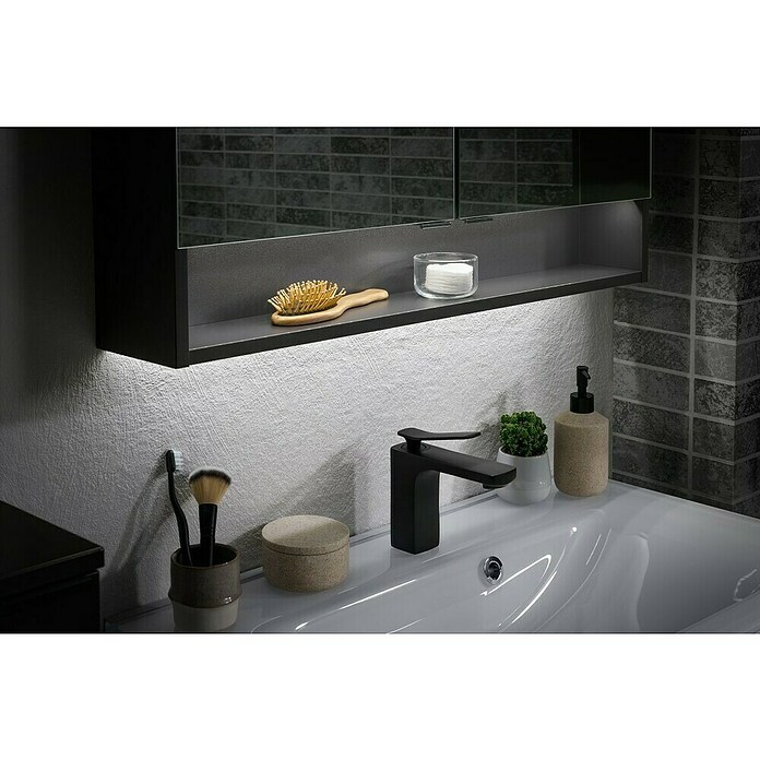 Fackelmann Luna LED-Beleuchtung Ambiente (Passend für: Spiegelschrank Luna, L x B x H: 74,8 x 1,5 x 1,5 cm, 3,6 W, Neutralweiß) | BAUHAUS