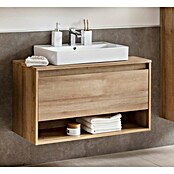 Fackelmann Natura Waschtischunterschrank (B x T x H: 93,4 x 45,5 x 52,3 cm, Ast Eiche Holzoptik) | BAUHAUS