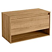 Fackelmann Natura Waschtischunterschrank (B x T x H: 93,4 x 45,5 x 52,3 cm, Ast Eiche Holzoptik) | BAUHAUS