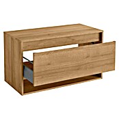 Fackelmann Natura Waschtischunterschrank (B x T x H: 93,4 x 45,5 x 52,3 cm, Ast Eiche Holzoptik) | BAUHAUS