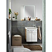 Fackelmann Milano Waschtischunterschrank (Ast Eiche, Weiß, B x T x H: 520 x 275 x 610 mm) | BAUHAUS