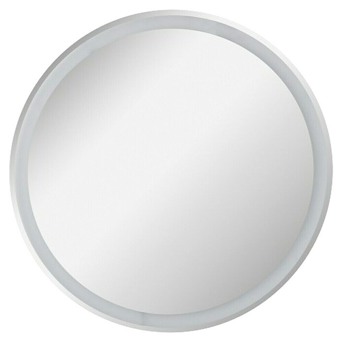 Fackelmann LED-Lichtspiegel Mirror (Durchmesser: 600 mm, umlaufende LED-Beleuchtung) | BAUHAUS