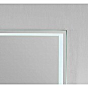 Fackelmann LED-Lichtspiegel Framelight (B x H: 80,5 x 70,5 cm, Lichtfarbe: Kaltweiß, Farbe Rahmen: Chrom glänzend) | BAUHAUS