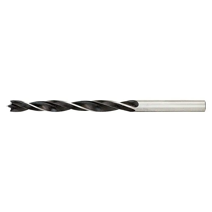 DeWalt Broca para madera DT4509-QZ - 1 ud., Diámetro de la broca: 9 mm - Detalle de una broca espiral con punta de centrar, diseñada para taladrar madera con precisión.
