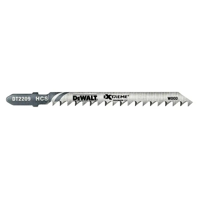 DeWalt Hoja de sierra de calar DT2209-QZ - Madera / madera aglomerada - Hoja de sierra de calar DeWALT Extreme DT2209 HCS para cortes de madera precisos.
