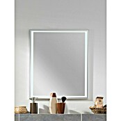 Fackelmann LED-Lichtspiegel Framelight (B x H: 60,5 x 70,5 cm, Lichtfarbe: Kaltweiß, Farbe Rahmen: Chrom glänzend) | BAUHAUS