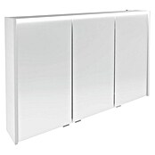 Fackelmann Verona LED-Spiegelschrank (110 x 68,3 cm, Weiß) | BAUHAUS