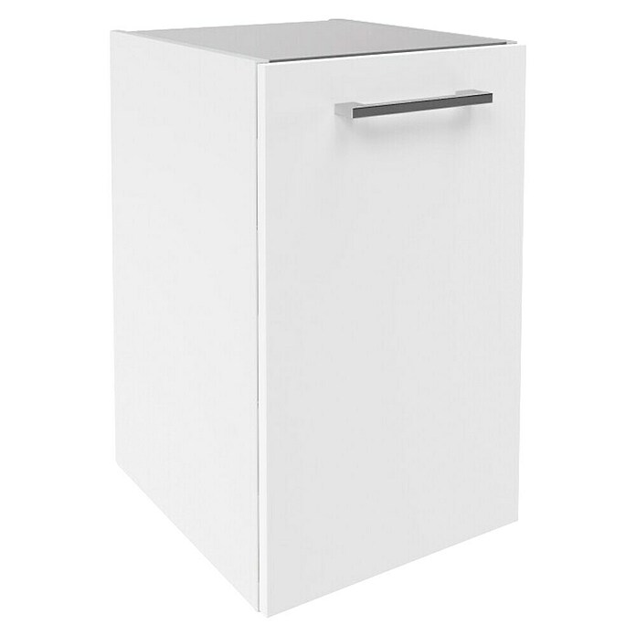 Fackelmann Verona Unterschrank (B x T x H: 35 x 39,7 x 57,5 cm, DIN Anschlag: Links, Weiß Hochglanz) | BAUHAUS