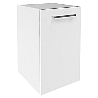 Fackelmann Verona Unterschrank (B x T x H: 35 x 39,7 x 57,5 cm, DIN Anschlag: Links, Weiß Hochglanz)