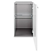 Fackelmann Verona Unterschrank (B x T x H: 35 x 39,7 x 57,5 cm, DIN Anschlag: Rechts, Weiß Hochglanz) | BAUHAUS