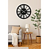 Reloj de pared Romanos (Diámetro: 33 cm, Negro) | BAUHAUS
