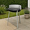 Grillstar Rundgrill Denver (Schwarz/Silber, Hauptgrillfläche: Ø 34 cm)