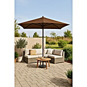 Sunfun Parasol para exterior Lian (Taupe, L x An: 300 x 300 cm)