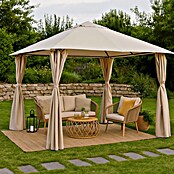 Sunfun Carpa con laterales Dominica (An x Pr: 300 x 300 cm, Color del techo: Beige) | BAUHAUS