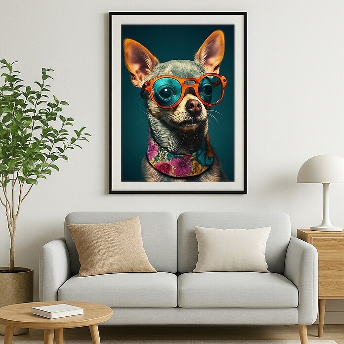 Cuadro Chihuahua (An x Al: 30 x 40 cm, 1 pzs.) | BAUHAUS