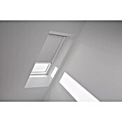 Velux Dachfensterrollo RML SK10 4161KWL (Farbe: Grau - 4161KWL, Farbe Schiene: Weiß, Elektrisch) | BAUHAUS