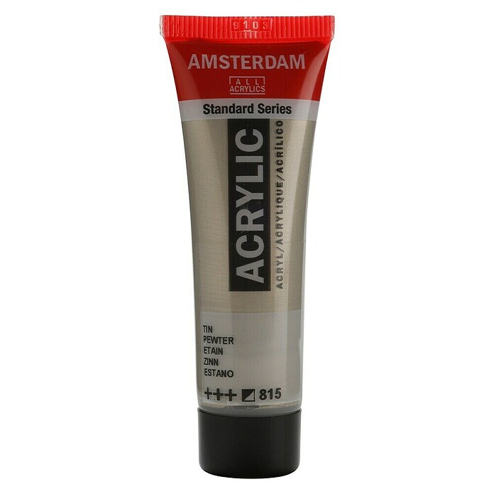 Talens Amsterdam Pintura acrílica Standard (Estaño, 20 ml, Tubo)