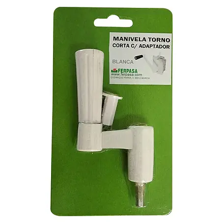 Manivela con adaptador