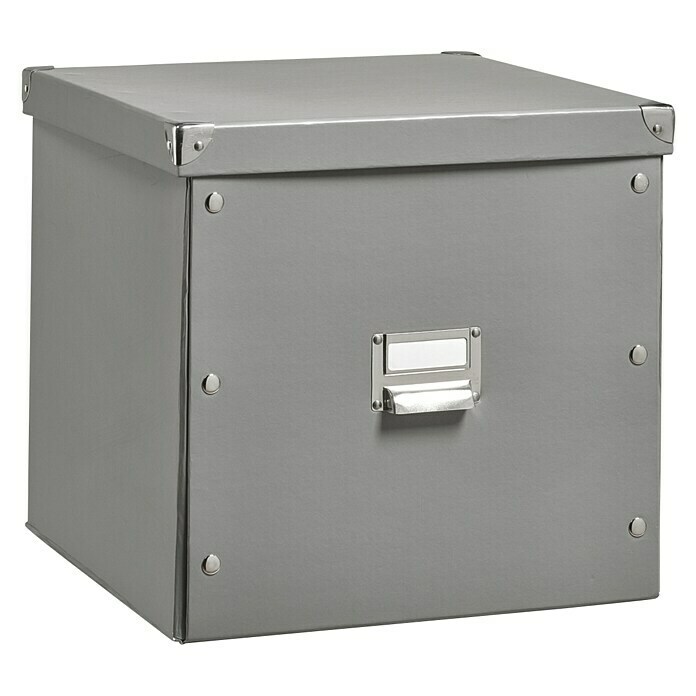 Zeller Aufbewahrungsbox B H: x cm, BAUHAUS x 32 Grau) Pappe, x 33,5 (L | x 33