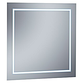 Espejo con luz LED Linnea (Dimensiones (An x Al): 80 x 80 cm)