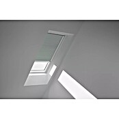 Velux Dachfensterplissee FSC P08 1168KWL (Farbe: Blassgrün - 1168KWL, Farbe Schiene: Weiß, Solarbetrieben) | BAUHAUS