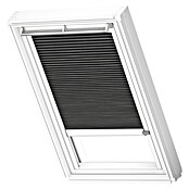 Velux Dachfensterplissee FSC P06 1047KWL (Farbe: Graphit - 1047KWL, Farbe Schiene: Weiß, Solarbetrieben) | BAUHAUS