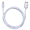 BAUHAUS USB-Ladekabel (Weiß, 1 m, USB A-Stecker, Lightning-Stecker)