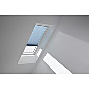 Velux Dachfensterplissee FSL MK04 1286K (Farbe: Denim - 1286K, Farbe Schiene: Aluminium, Solarbetrieben) | BAUHAUS