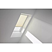 Velux Dachfensterplissee FSL PK08 1278K (Farbe: Cremebeige - 1278K, Farbe Schiene: Aluminium, Solarbetrieben) | BAUHAUS
