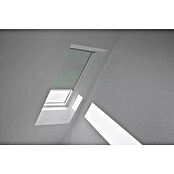 Velux Dachfensterplissee FSC S31 1168K (Farbe: Blassgrün - 1168K, Farbe Schiene: Aluminium, Solarbetrieben) | BAUHAUS