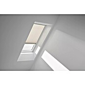 Velux Dachfensterplissee FSL S31 1259K (Farbe: Hellbeige - 1259K, Farbe Schiene: Aluminium, Solarbetrieben) | BAUHAUS