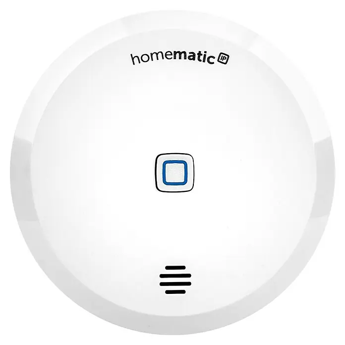 Homematic IP Wassersensor HmIP-SWD - Weiß, Ø x H: 8 x 3 cm, Batteriebetrieben - Ein Homematic IP Rauchmelder für zuverlässigen Brandschutz im smarten Zuhause. Der Rauchmelder bietet frühzeitige Warnung und erhöht die Sicherheit.