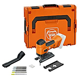 Fein AMPShare 18V Sierra de calar de batería F-IRON Jig 26 AS (18 V, Sin batería, Número de carreras marcha en vacío: 700 /min - 3.000 /min)