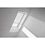 Velux Dachfensterplissee FSL U10 1256K (Farbe: Weiß - 1256K, Farbe Schiene: Aluminium, Solarbetrieben) | BAUHAUS