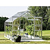 Vitavia Gewächshaus (3,21 x 2,63 x 2,54 m, Glasstärke: 3 mm, Aluminium)