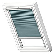 Velux Dachfensterplissee FSC MK06 1173K (Farbe: Petrol - 1173K, Farbe Schiene: Aluminium, Solarbetrieben) | BAUHAUS