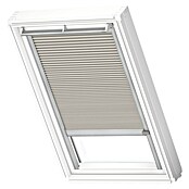 Velux Dachfensterplissee FSC S08 1171K (Farbe: Cremegrau - 1171K, Farbe Schiene: Aluminium, Solarbetrieben) | BAUHAUS