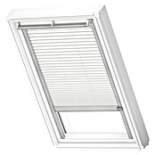 Velux Dachfensterplissee FSL M10 1016K (Farbe: Weiß - 1016K, Farbe Schiene: Aluminium, Solarbetrieben) | BAUHAUS