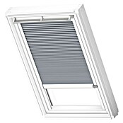 Velux Dachfensterplissee FSC S04 1163KWL (Farbe: Betongrau - 1163KWL, Farbe Schiene: Weiß, Solarbetrieben) | BAUHAUS