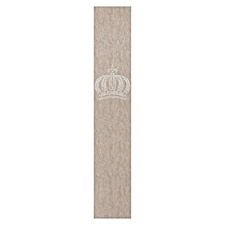 Glööckler Pompöös Provence Vliestapete Panel Krone (Rosa, Metalloptik, 3 x 0,53 m)