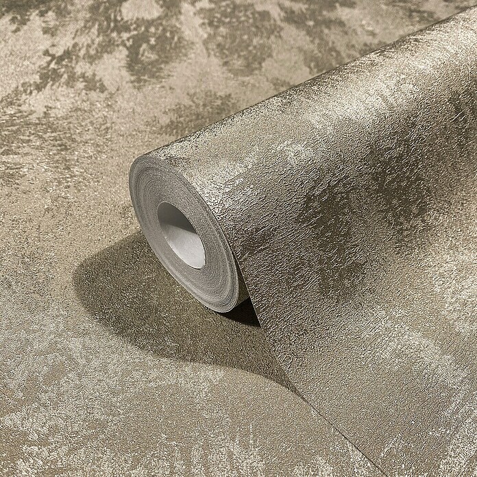 Glööckler Pompöös Provence Vliestapete (Platin, Metalloptik, 10,05 x 0,53 m) | BAUHAUS