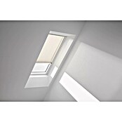 Velux Dachfensterplissee FSL M06 1283K (Farbe: Champagner - 1283K, Farbe Schiene: Aluminium, Solarbetrieben) | BAUHAUS
